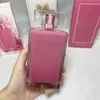 Nowa Moda Luksusowa Design Kobiety Perfumy Rose Frosted Butelka Fleur Musc dla jej 100ml Długotrwały czas Spray