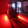 Bilstrålkastare 4 tum 30W röd linje LED gaffeltruck Varningslampa Säkerhet Arbetsljus Bar Warehouse Danger Area (2st)