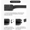 För Xiaomi Mi Watch Metal Rem med kontakt Läderklocka Band Armband Perfekt Match Silikonbyte Tillbehör H0915