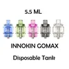 Innokin Gomax Multi-usa tanque descartável 5.5ml Atomizer com malha atualizada Plex3D matrix bobinas de alta qualidade PCTG plástico