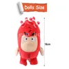 Party Favorit Cartoon Oddboods Anime Plush Toy Treasure of Soldiers Monster Soft Fyllda Leksaker Fuse Bubbles Docka för Kids Present