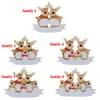 Toptan 2021 Noel Süsler Süslemeleri Reçine Süs Yaratıcı Kolye Çorap Hediye Ağacı Dekor Maske Kardan Adam Santa Claus Aile DIY Adı