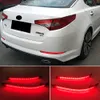 2 pcs LED traseiro Bumper Reflector luz para Kia Optima K5 2011 2012 2013 Traseira de freio luz traseira parar acessórios para carro