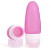 Förvaringslådor BIN SILIKONSHAMPO Duschgel Lotion Subtling Tube Squeeze Tool Travel -flaskor 3 Storlekar CandyColored Simple2832977