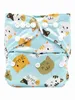 1pc Baby Graphic Print Couche lavable SHE