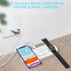 3 in 1 15W Draadloze Charger Station Stand Pad Wirless Chargers voor iPhone 12 11 XS XR X 8 Samsung Huawei Smartphone Apple Watch 6 5 4 Airpods Oplaaddock