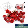 20 adet İpek Güller Toptan Kırmızı Düğün Dekoratif Çiçekler Ev Dekorasyon Aksesuarları Noel Çelenk Yapay Çiçekler Ucuz Fabrika Fiyat Uzman Tasarım