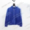 21ss Мужские дизайнеры Scortsuits Emboss Jacquard Письмо Windbreaker Мода Coussusit Мужчины Дизайнер Дышащая молния Черный Белый Синий Xinxinbuy