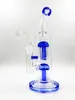 Hookahs Double Douchekop Percolator Hoge Kwaliteit Glas Bong Beker Bongs