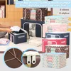 Storage Bags 4# Store And Protects Clothing Household Items With Box Style Container Bins Clothes Blanket Quilt Closet Organizer Boxes