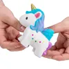 새로운! 새로운!!! Squishy Kawaii Unicorn Horse Cake 사슴 동물 팬더 짜기 천천히 떠오르는 스트레스 구호 압착 장난감 어린이를위한 장난감