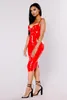 Casual Sukienki 4XL 5XL 6XL Plus Size Dress 2022 Sexy Winter PCV Wet Look Leather Women Red Black Długość Klubu Zipper Club