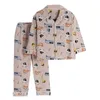 Lente en herfst meisjes lange mouwen broek pyjama's gedrukt casual broek thuis kleding kinderkleding groothandel 210908