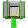 安全エンクロージャーの子供のための7フィートトランポリン網と梯子の簡単な組み立て丸屋外レクリエーショントランポリン米国在庫A01 A40