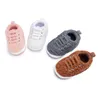 Eerste Walkers Leuke Warme Baby Prewalker Soft Thicken Lamb Cashmere Solid Soles Casual Schoenen Zuigeling Herfst Winter