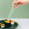 Chopsticks 5 Para Chiński Czarny Sushi Baguette Chinoise Makaron Klepiec Set Stołowiec Kuchnia Bar Dostaw Sztućce