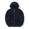 plysch hooded jacka