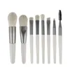 Makeup Brushes Set 8PC / Set Kvinnor Gåva inklusive Pack (2styles kan väljas) Ögonskugga Foundation Powder Eyeliner Eyelash Brushes Cosmetics Tools