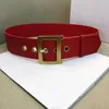 Women Belt Womens High Quality äkta läder svartblå röd lila färg lyxig kohudbälte för kvinnors lyxbälte med ruta 1602334638