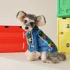 Denim Pets Jacket Shirt Clothes Sequins Design Dog Coat Sweatshirt Apparel Schnauzer Corgi Teddy Puppy Costume4137289