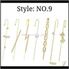 stud Jewelry2021 Fashion Cler Ear Cuff Wrap Hook Decorations for Women LL17 Drop Delivery 2021 RTVQS