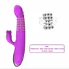 Rabbit G Spot Rotating Vibrator 3 Motor Dual Vibrating Sex Toys Clitoris Stimulation Anal Machine For Adult Woman