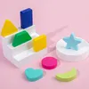 키즈 로그 보드, 나무 숫자 퍼즐 정렬 유아를위한 학습 장난감을 계산하는 장난감 낚시 게임 x0503