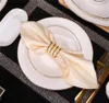 Großhandel mit goldenen Serviettenringen, runden Serviettenhaltern und Schnallen für Hochzeiten, Dinnerpartys und Tischdekorationen