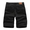 Marque Brando Chargo Shorts de haute qualité Noir Pantalons courts militaires Men Coton Coton Solide Shorts de plage décontractés Men Summer Bottom 210322