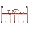 wrought iron clothes hooks