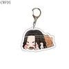 여자 남자 Keychain 도쿄 개정자 애니메이션 히나타 앳 스시 chibi kawaii 가방 열쇠 고리 코스프레 액세서리 선물