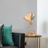 Butterfly LED Table Lamp Modern Creative Living Room Bedroom Kids Indoor Decor Acrylic Metal Desk Lights Drop Lamps