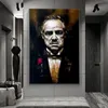 Wall Stickers Canvas Picture Godfather Modern Art Posters Abstract Paintings The Nordic Pictures Home Decor285P