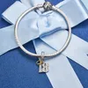 He16 120 Special Betydande Digital Charms 925 Sterling Silver CZ Pärlor Fit Women Armband DIY Jewelry Making42543369111417