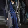 Femmes Trench Coats femmes FairyNatural automne hiver Vintage femme Cardigan coupe-vent 2022 à manches longues dames Style chinois