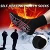 Samonagrzewające Magnetyczna stopa Cieplejsze skarpetki dla kobiet Mężczyźni samodzielnie podgrzewane skarpetki Therapy Wygodne zimowe ciepłe masaż Skarpety
