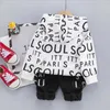 Jongen Baby 2 stuks Meisjes Peuter Kledingsets Tops Hoodie T-shirt Broek Outfit Kinderkleding Set Baby Casual Trainingspak 0 4 jaar