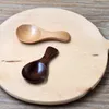 New Natural Wooden Coffee Tea Spoon Children Dessert Cake Small Scoops Sugar Salt Spoons Mini Ice Cream Teaspoon Kitchen Tool