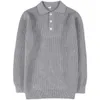 Alta qualità autunno inverno solido maglione spesso abbigliamento uomo semplice colletto rovesciato business casual pullover lavorato a maglia pull homme 211008