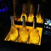 3 bouteilles LED LED RECHARGable Dom P Champagne Varine de vise