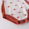 Baby Boy Girl Romper Knitted Sleeveless born Clothes 100% Cotton Infant Jumpsuit For Overalls 210429