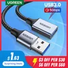 USB 3.0 кабель USB Удлинитель Удлинитель для удлинительных кабелей для женщин-кабеля для хранения данных USB3.0 Удлинитель для PC TV USB