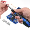 Hi-Spec 110mm Screwdriver Bit Set Quick Release Long Magnetic Holder Adapter in Tool Bag 211110