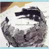 & Tools Productswide Lace Headband Women Aessories Hollowing Out Flower Hairband Knitting Adults Head Band Hair Aessories1 Drop Delivery 202