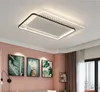 Plafoniere moderne e minimaliste a LED per soggiorno, studio, camera da letto, cucina, armadio, casa calda