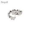 Cluster ringen fijne sieraden vlinderring 925 Sterling zilver voor vrouwenmeisje jubileumfeestjes geschenken