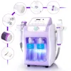 Multifunzione 6 in 1 Hydra Microdermabrasion Bio-photon LED Ultrasonic Face Cleaning Scrubber RF Skin Care Beauty Machine