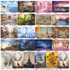 2021 Puzzle Educational Puzzle Games Toys Assembling Picture Landscape Puzzles For Adults Children Kids Gifts Shipped Boat