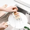 Bamboo Handle Pot Cleaning Brush Pan Bathtub Scrub Dishwasher Brushes Multi Function Kitchen Tools RRE12364