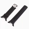 Accessori per orologi cinturino in gomma morbida in silicone per Suunto serie t T1 T1c T3 T3c T3d T4c T4d cinturino per orologio da donna H0915